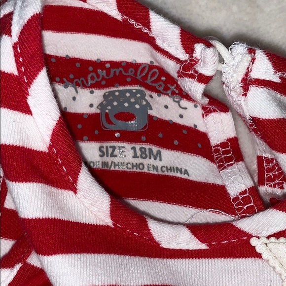 Marmellata Baby Girl Dress 18m Fourth of July Red Blue - Picture 5 of 8